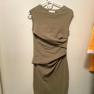 Organic Cotton Wrap Dress